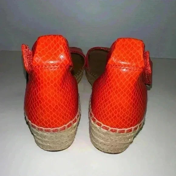 Franco Sarto Orange Sandals Size 8 for Women - Picture 7 of 16